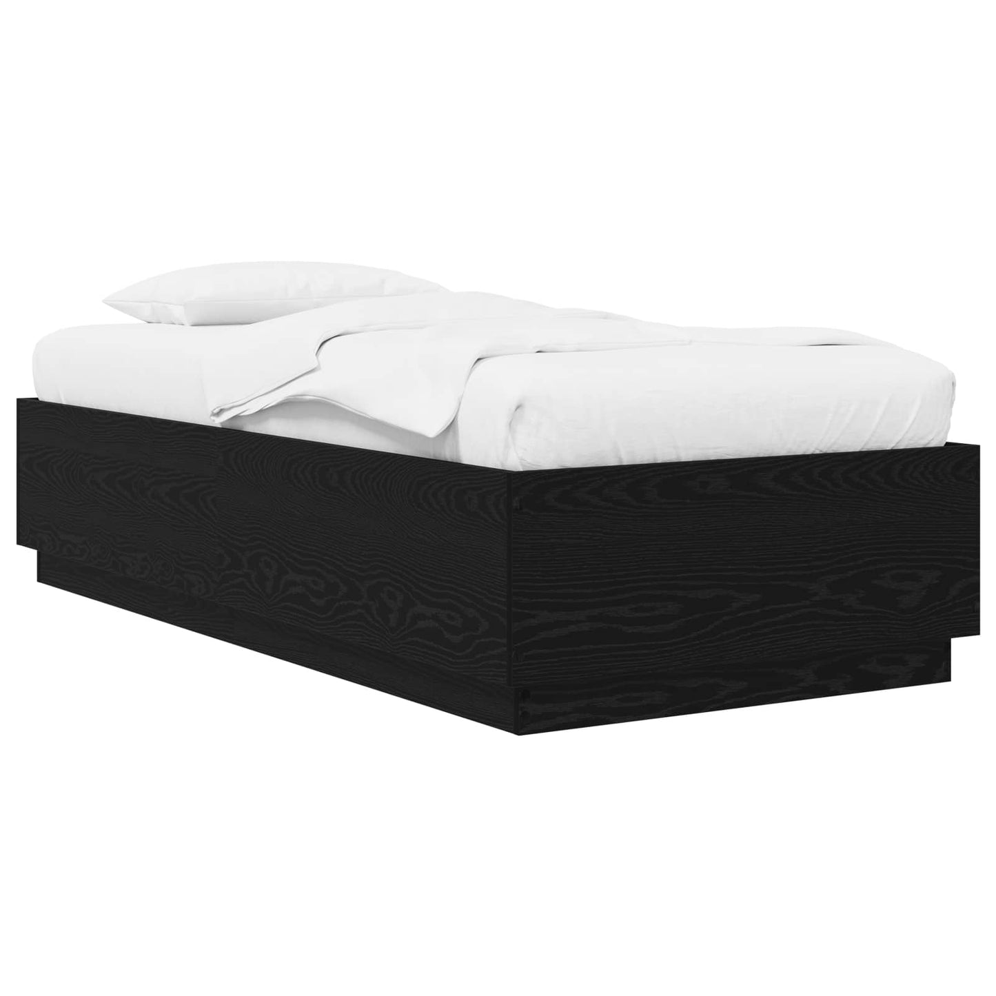 Sengestamme Svart eik 80 x 200 cm Konstruert tre