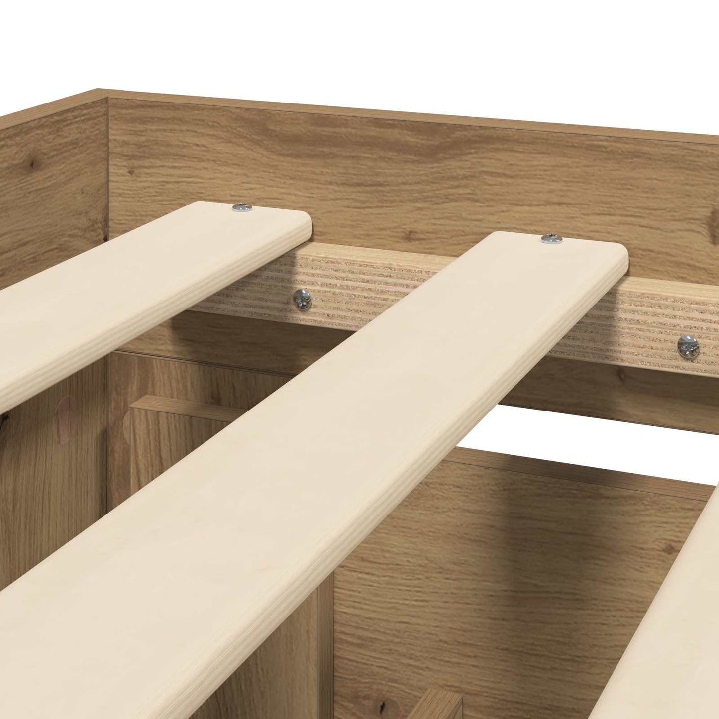 Sengestamme med hodegatt Artisan eik 80 x 200 cm Konstruert tre