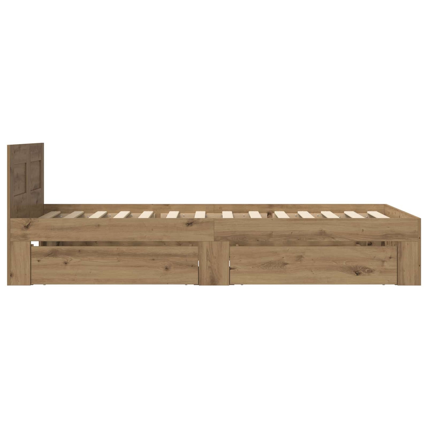 Sengestamme med hodegatt Artisan eik 80 x 200 cm Konstruert tre