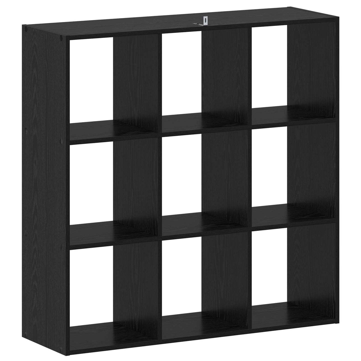 Bokhylle Svart eik 102 x 32 x 102 cm