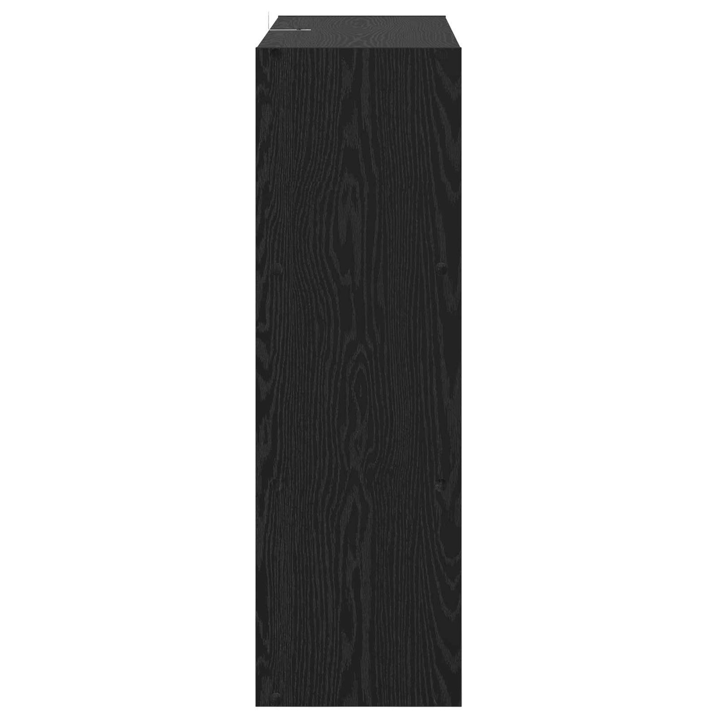Bokhylle Svart eik 102 x 32 x 102 cm