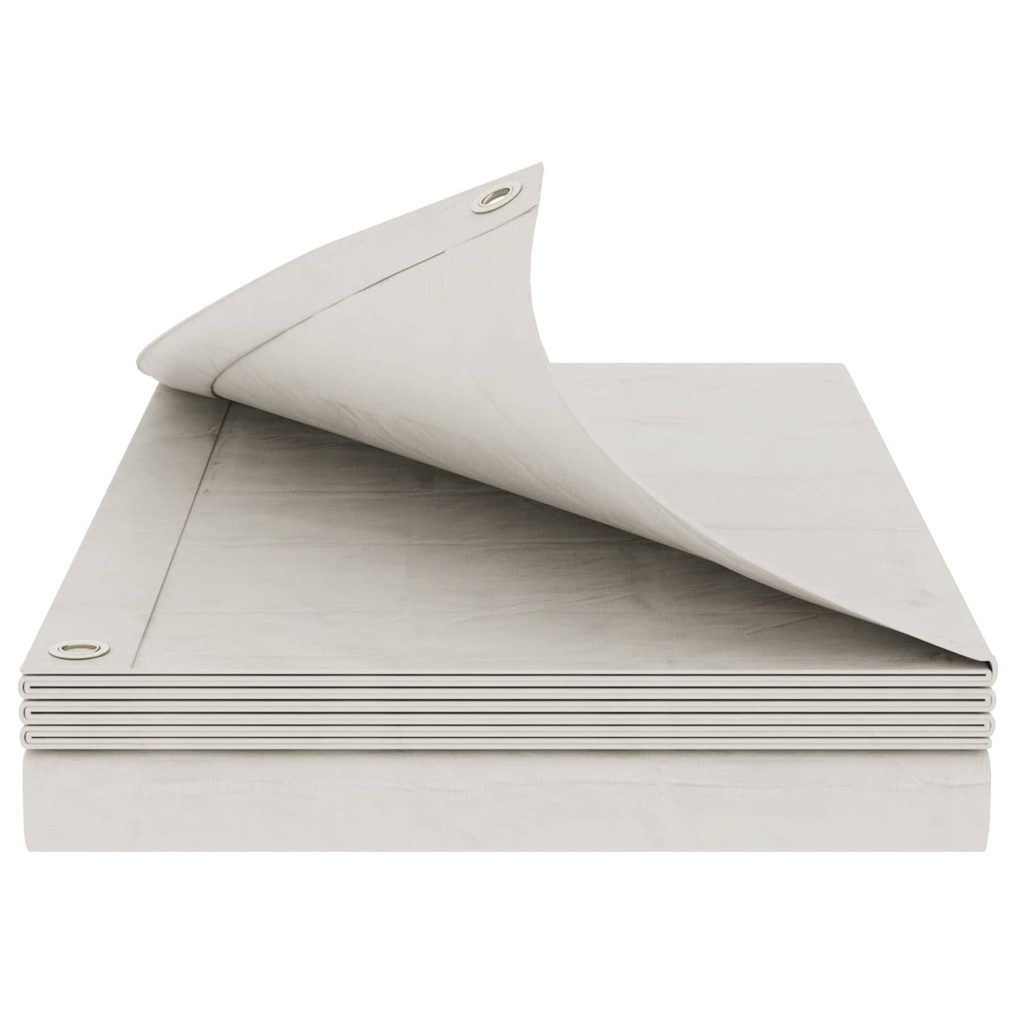 Presenning med øyer Hvit 3 x 4 m 180 gsm PE