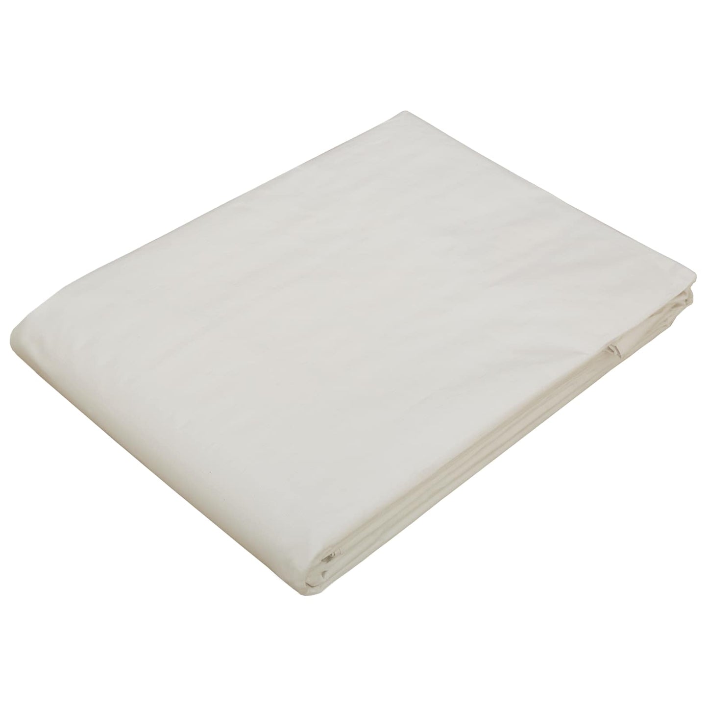 Presenning med øyer Hvit 3 x 4 m 180 gsm PE