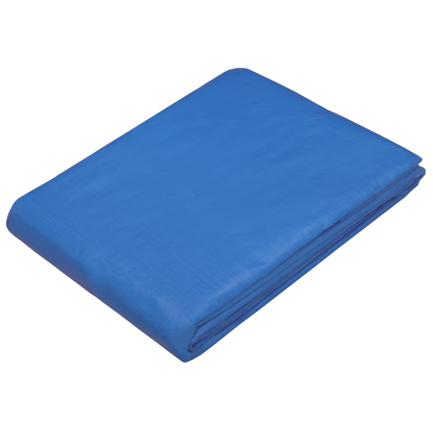 Presenning med øyer Blå 4 x 8 m 180 gsm PE
