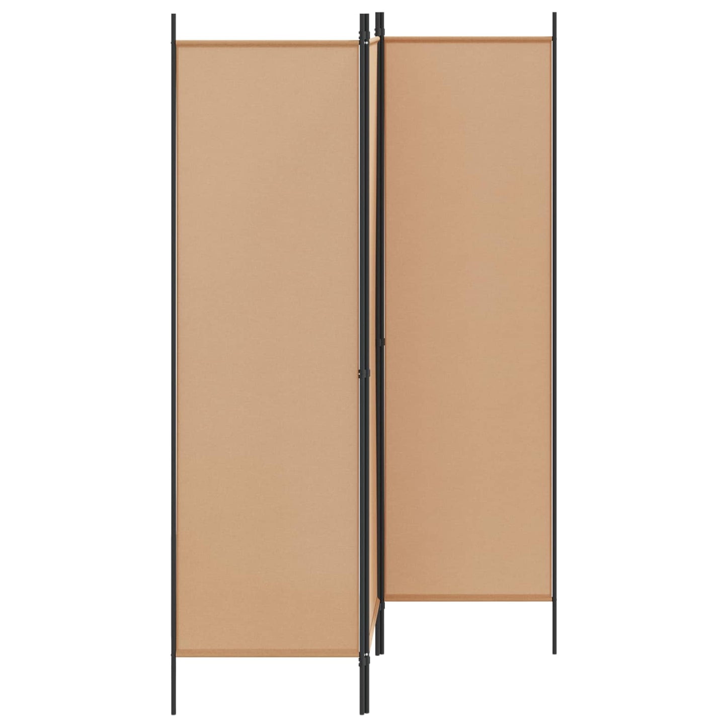 Romdeler Beige 150 x 180 cm Stoff