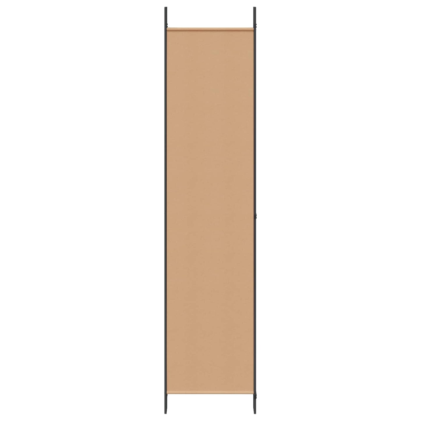 6-Panels Romdeler Beige 300 x 220 cm Stoff