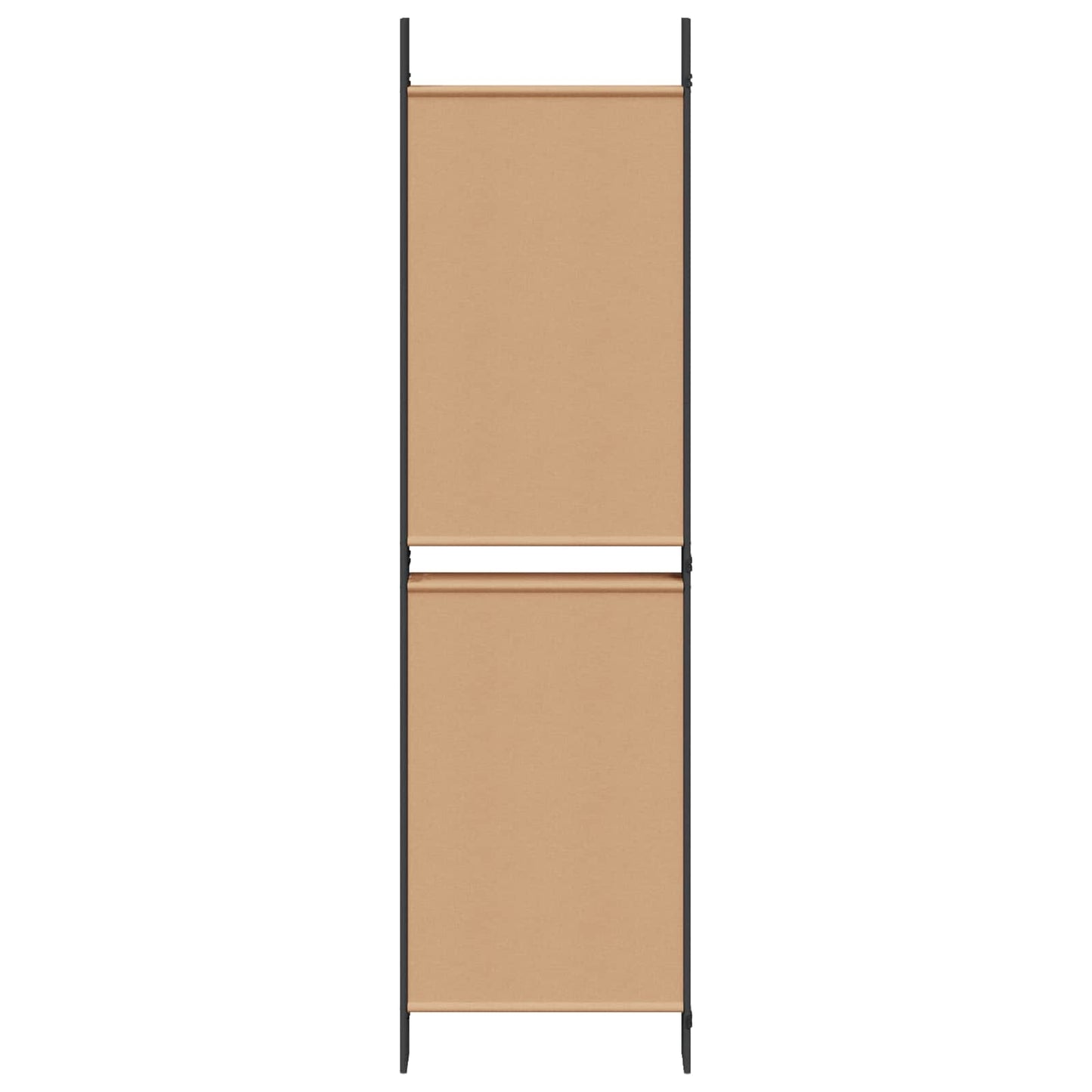 6-Panels Romdeler Beige 300 x 180 cm Stoff
