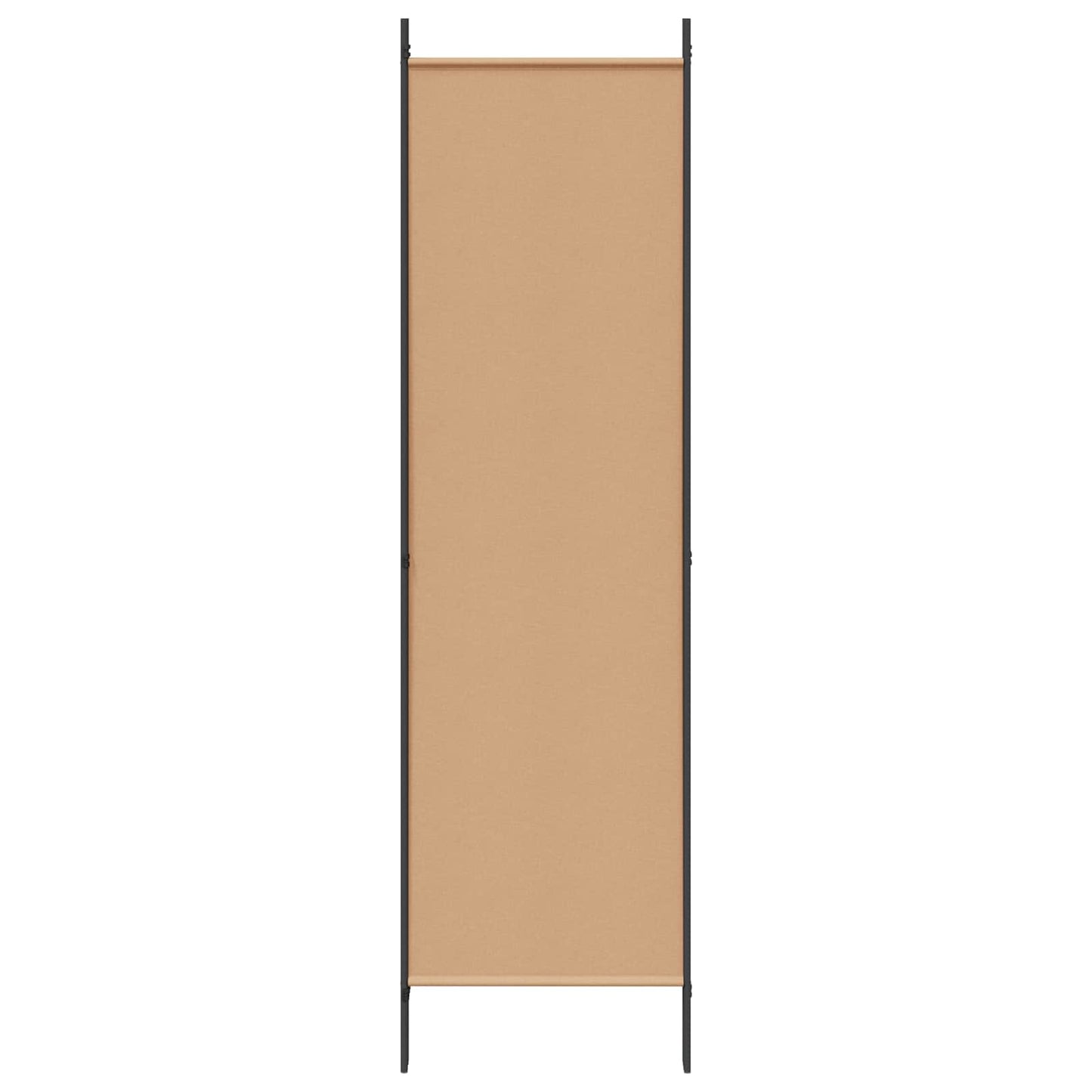4-panel romdeler Beige 200 x 200 cm Stoff