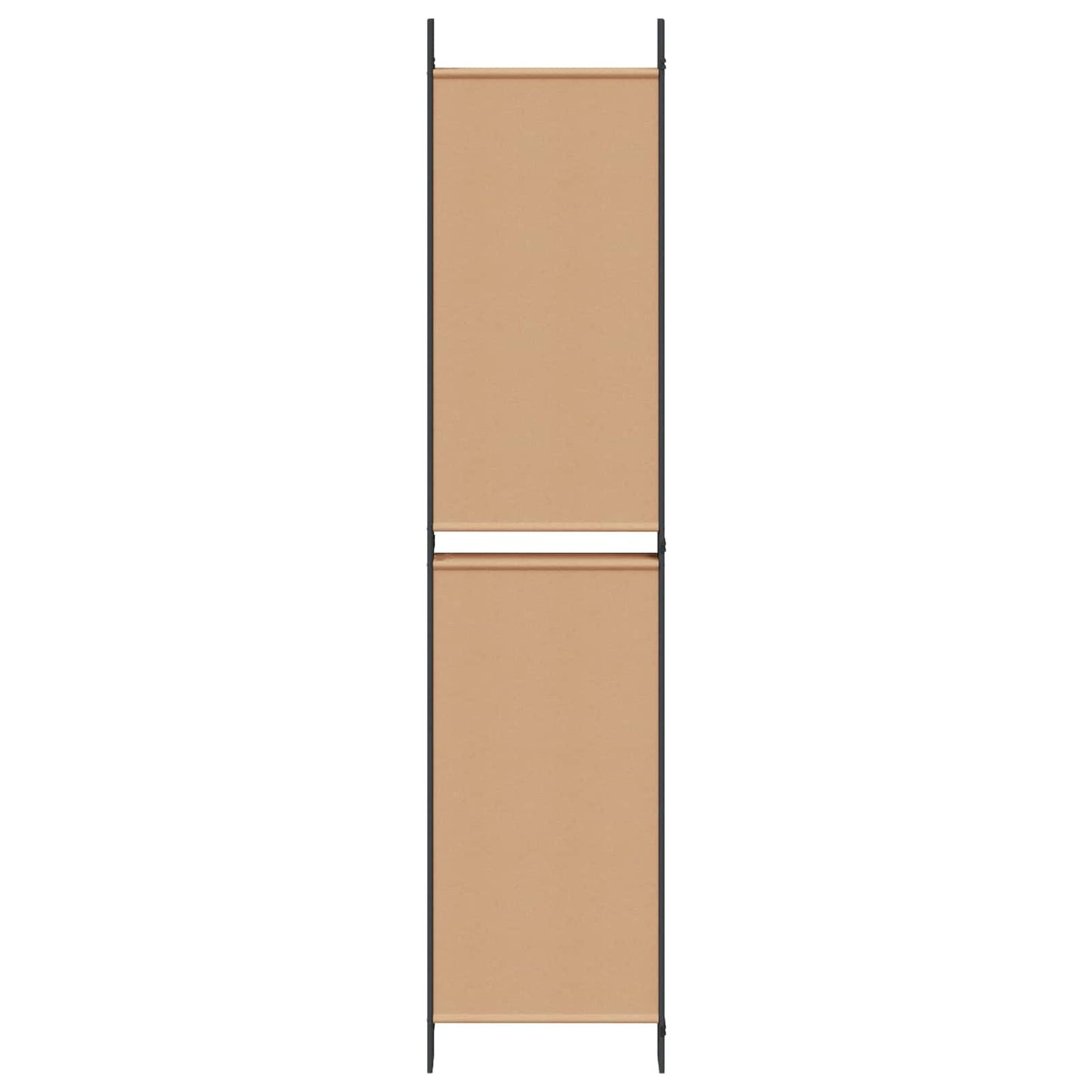 6-Panels Romdeler Beige 300 x 220 cm Stoff