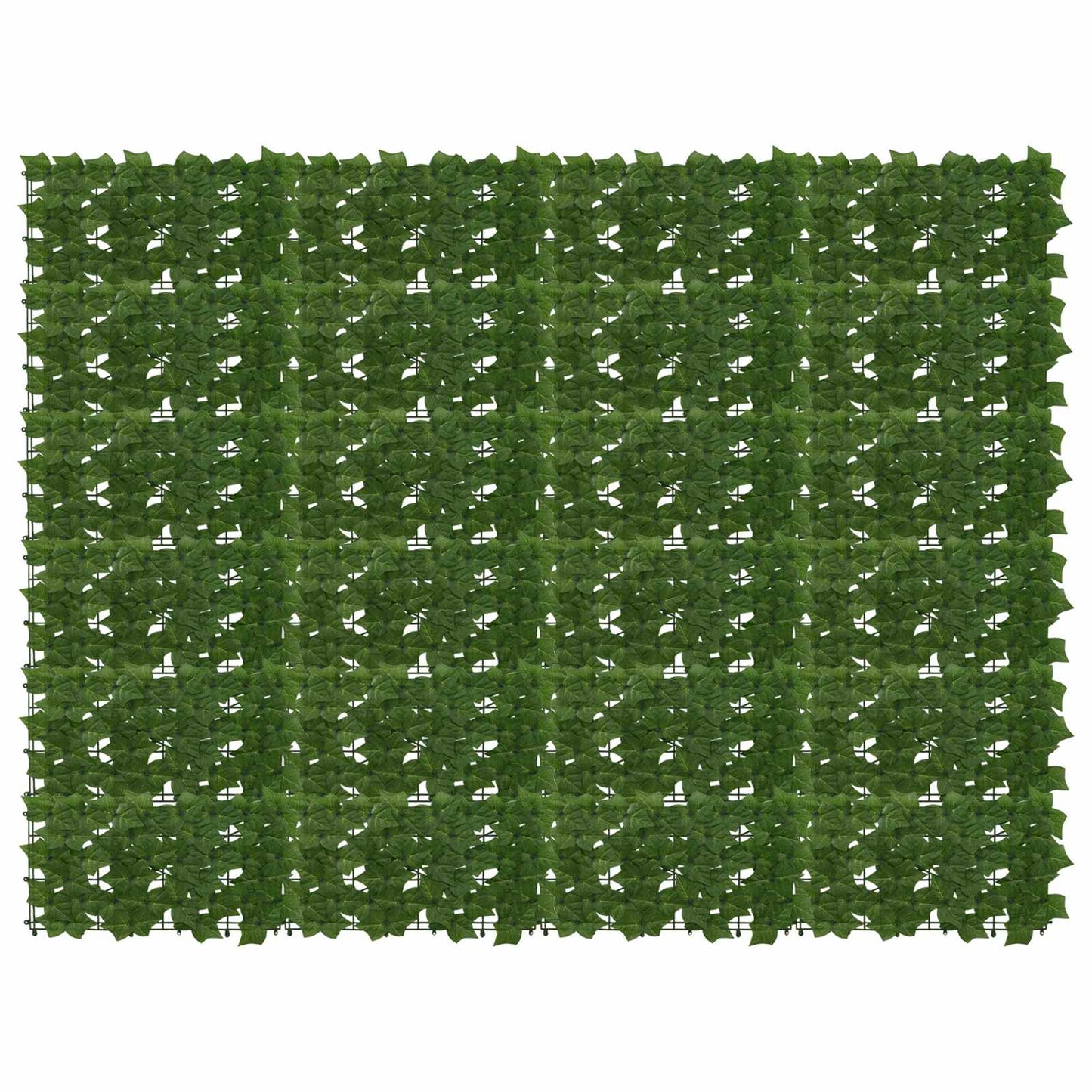 Balkong skjerm med blader Grønn 200 x 150 cm