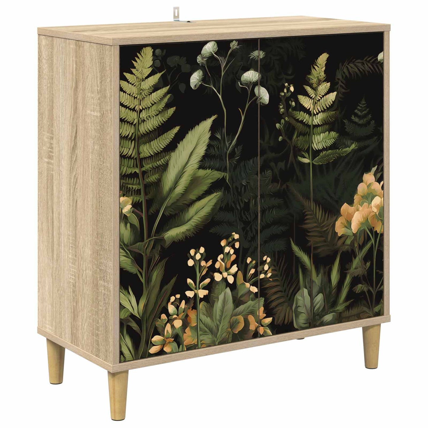 Serviesskap RHENEN Sonoma 69 x 33 x 75 cm Konstruert tre