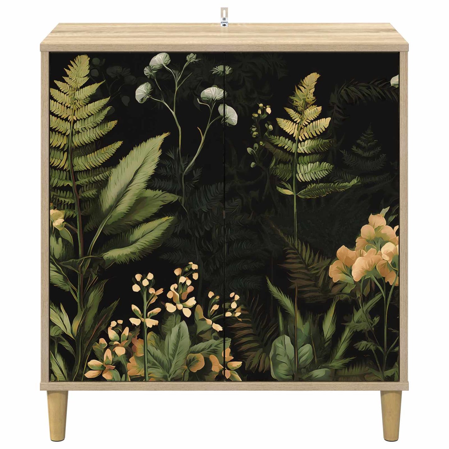 Serviesskap RHENEN Sonoma 69 x 33 x 75 cm Konstruert tre