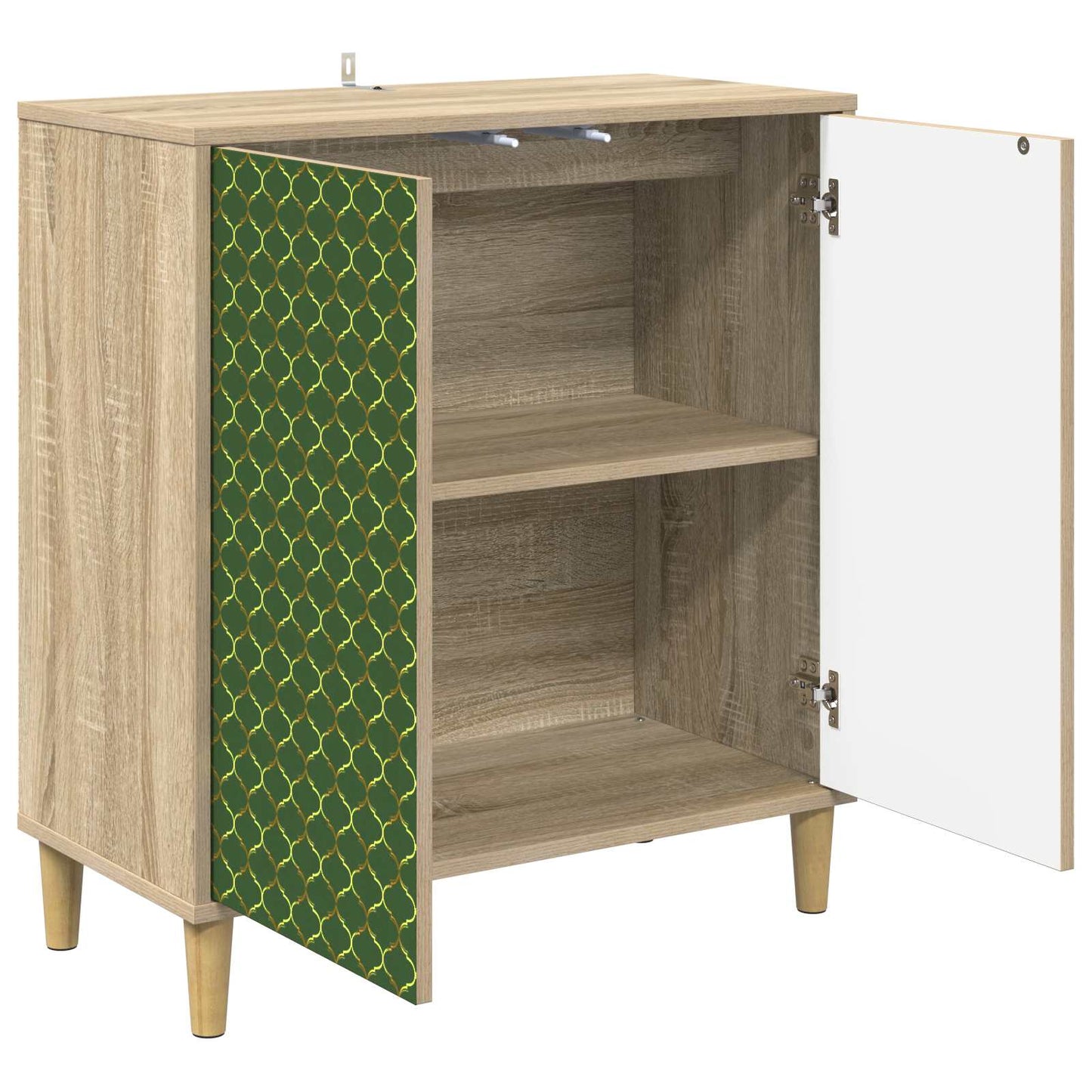 Serviesskap GELEEN Sonoma 69 x 33 x 75 cm Konstruert tre