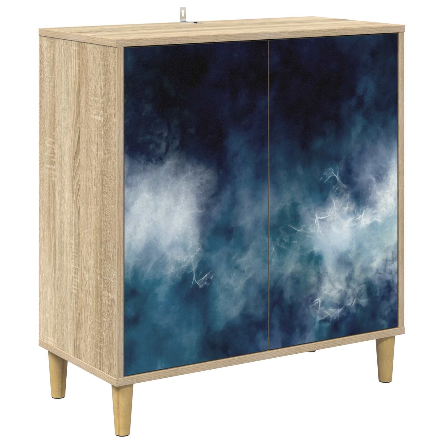 Serviesskap RAALTE Sonoma 69 x 33 x 75 cm Konstruert tre