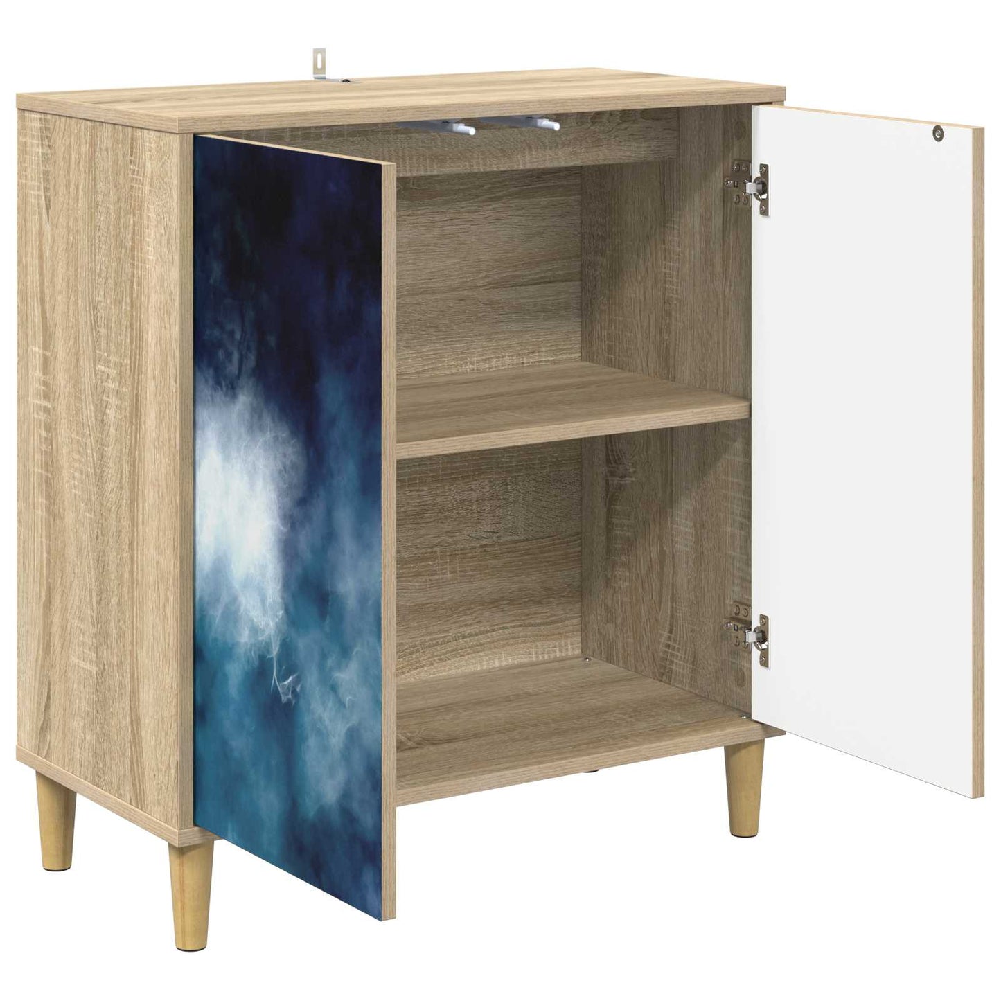 Serviesskap RAALTE Sonoma 69 x 33 x 75 cm Konstruert tre