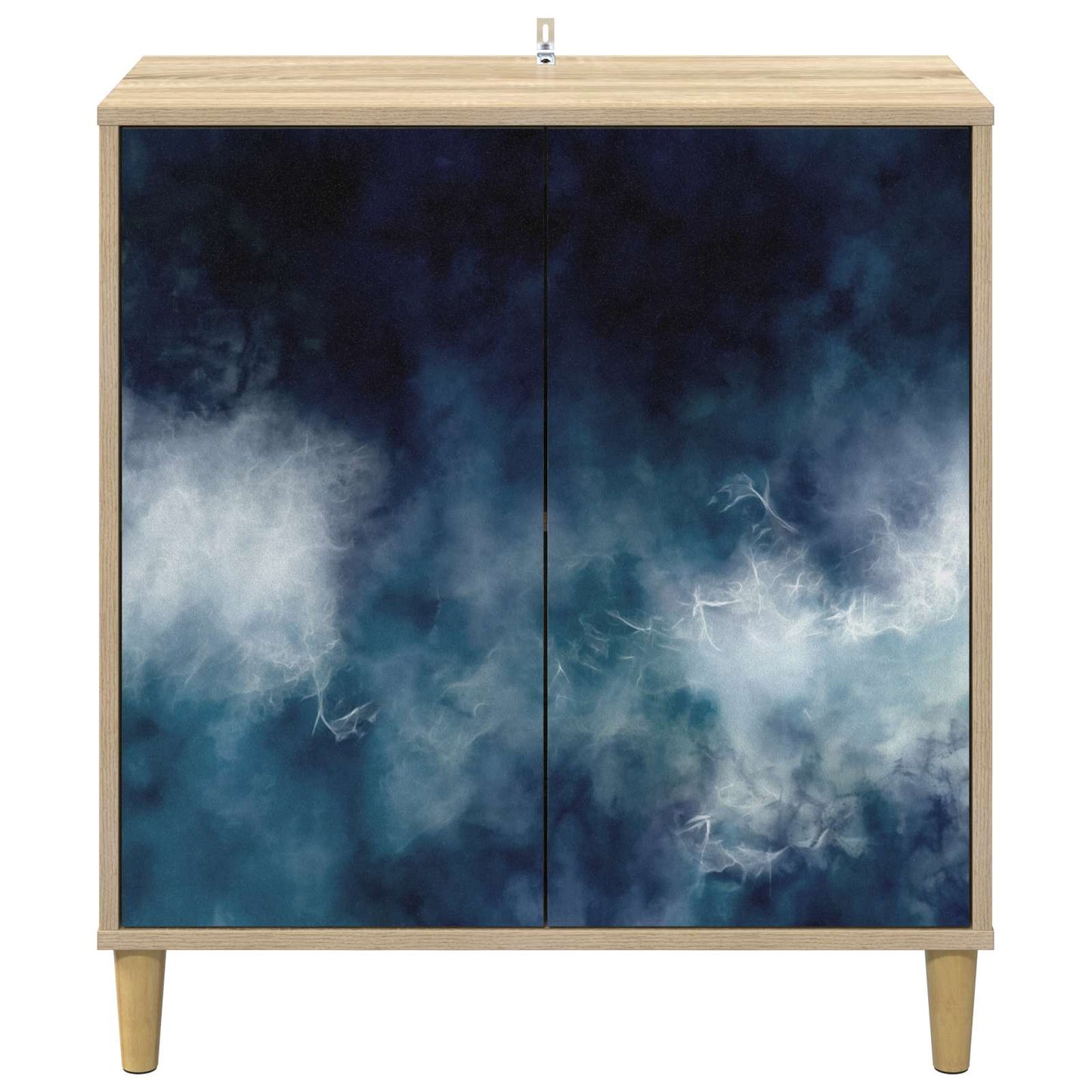 Serviesskap RAALTE Sonoma 69 x 33 x 75 cm Konstruert tre