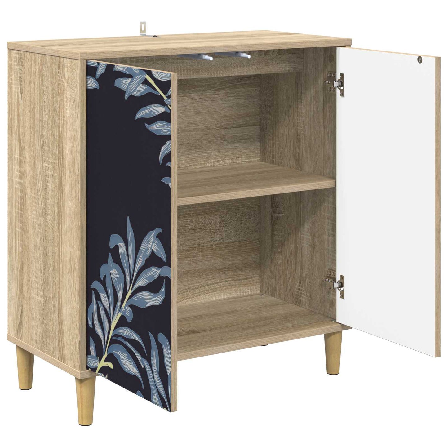 Serviesskap DOKKUM Sonoma 69 x 33 x 75 cm Konstruert tre