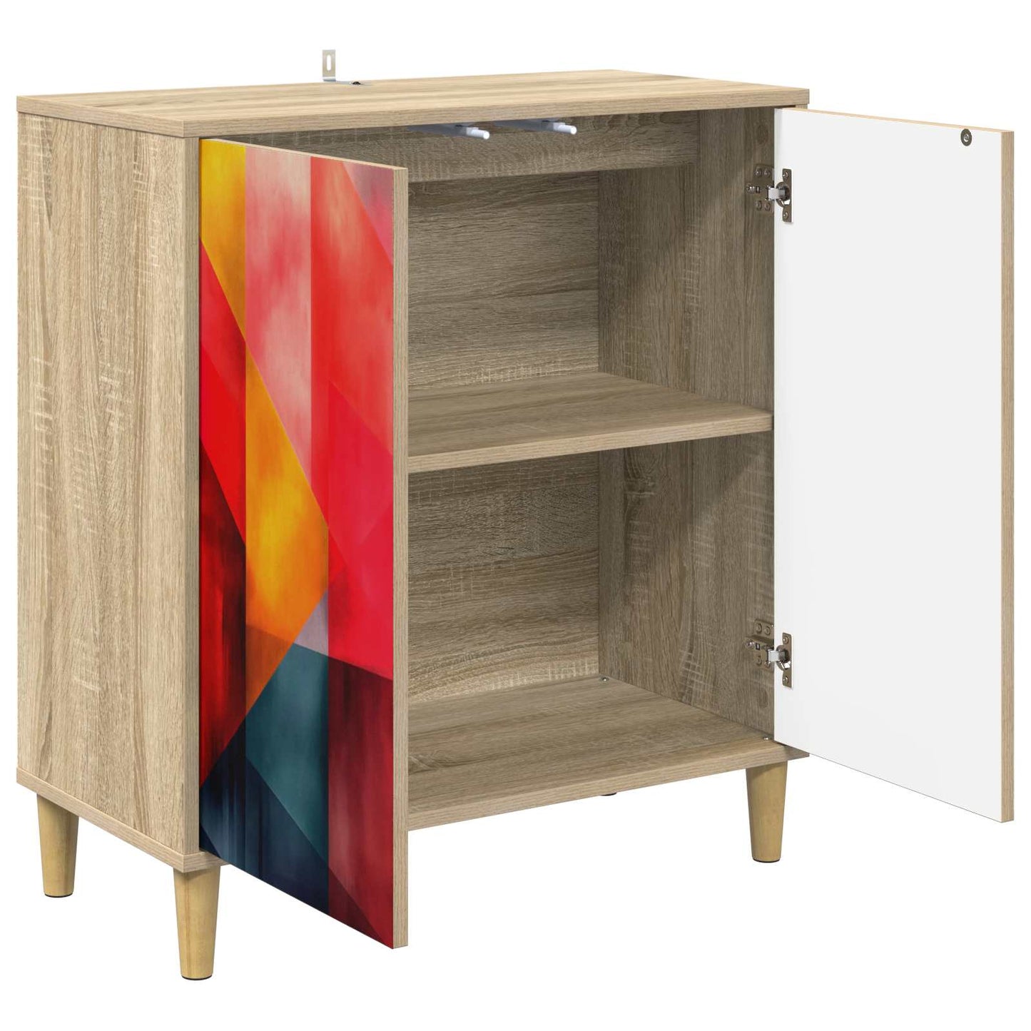 Serviesskap HEESCH Sonoma 69 x 33 x 75 cm Konstruert tre