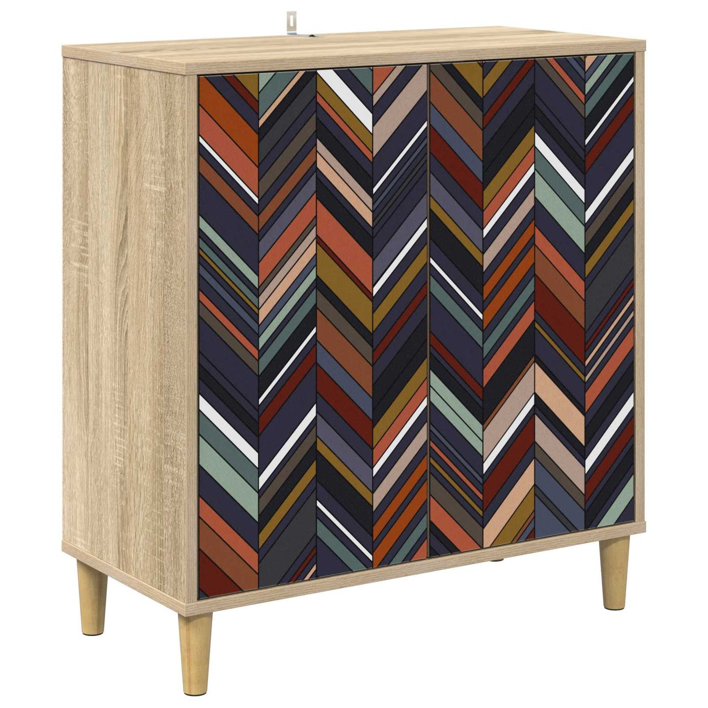 Serviesskap OMMEN Sonoma 69 x 33 x 75 cm Konstruert tre