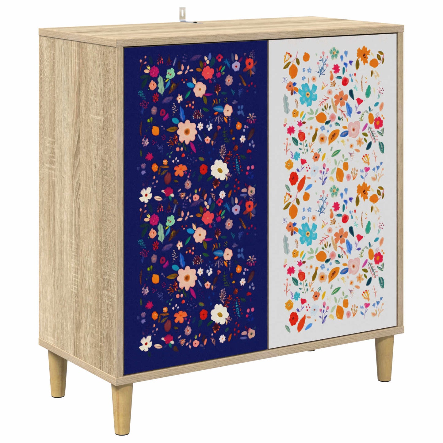 Serviesskap MAINZ Sonoma 69 x 33 x 75 cm Konstruert tre