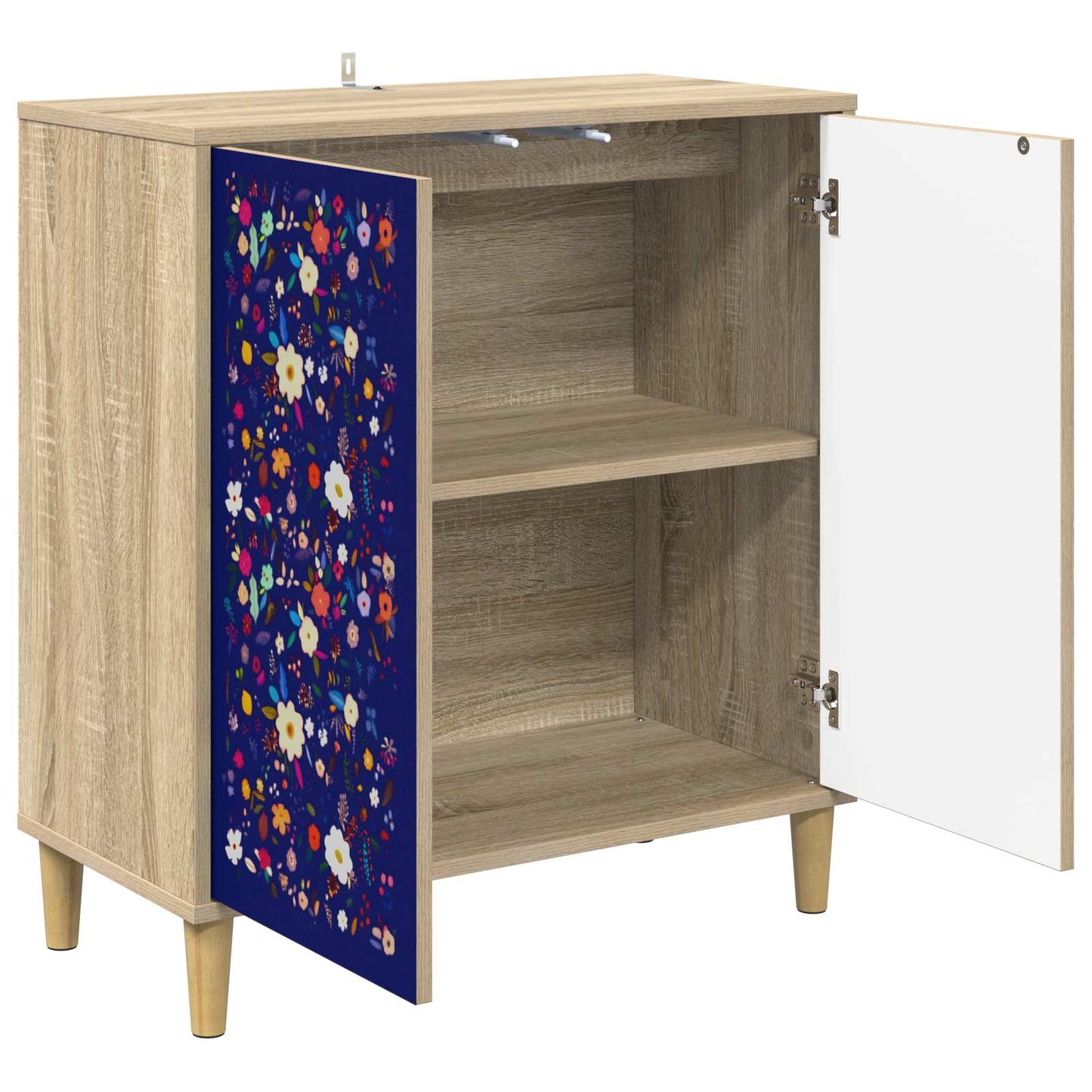 Serviesskap MAINZ Sonoma 69 x 33 x 75 cm Konstruert tre