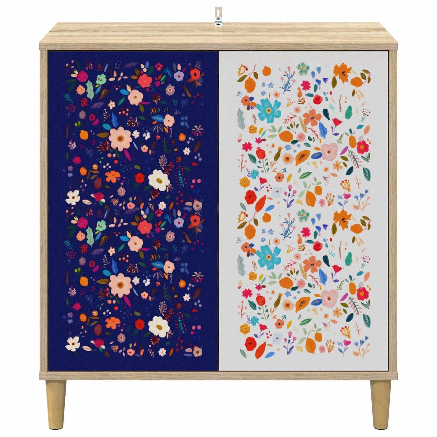 Serviesskap MAINZ Sonoma 69 x 33 x 75 cm Konstruert tre