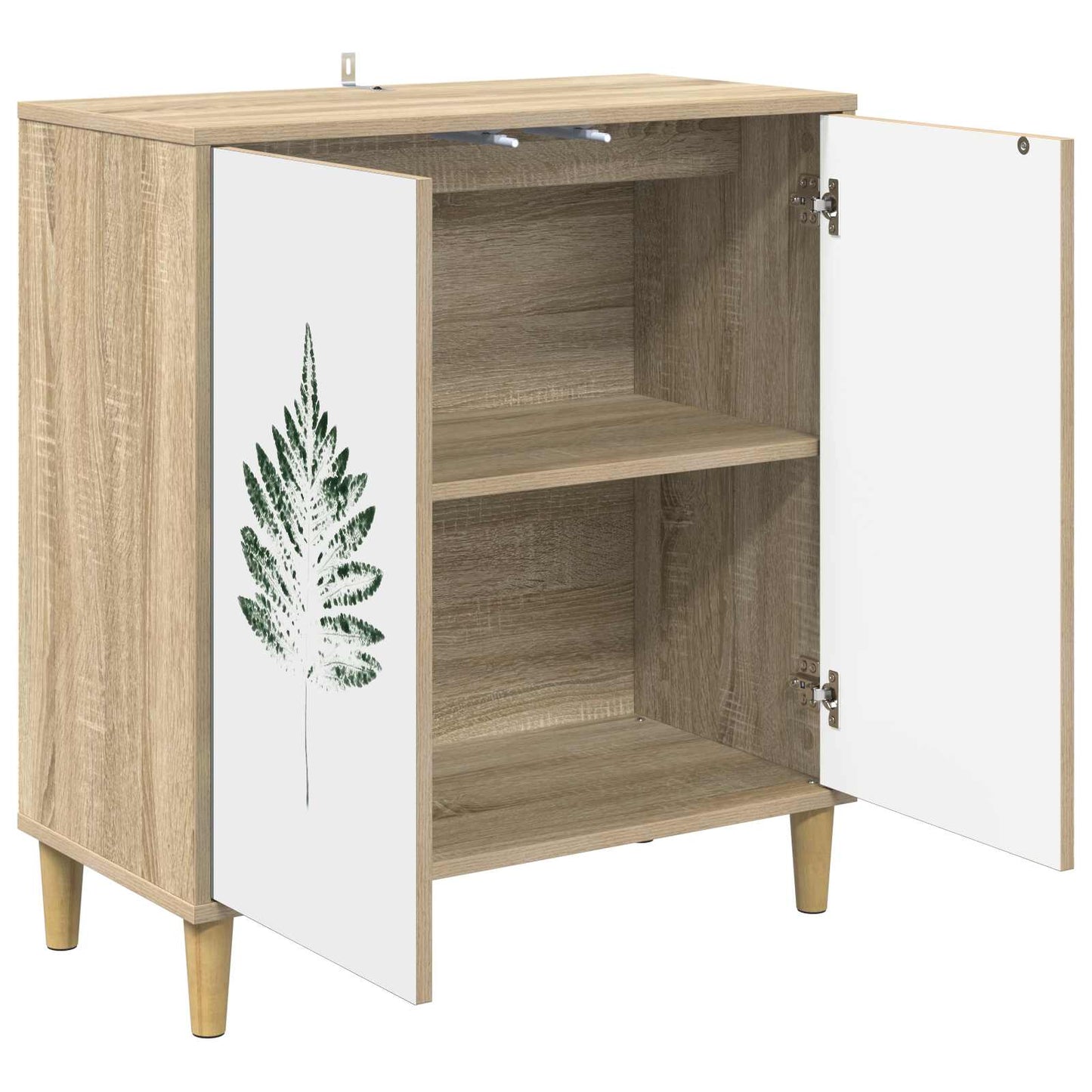 Serviesskap HANAU Sonoma 69 x 33 x 75 cm Konstruert tre