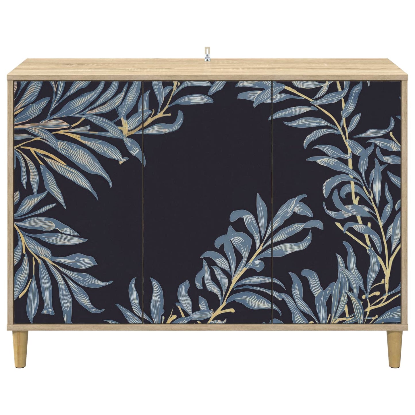 Serviesskap DOKKUM Sonoma 102 x 33 x 75 cm Konstruert tre