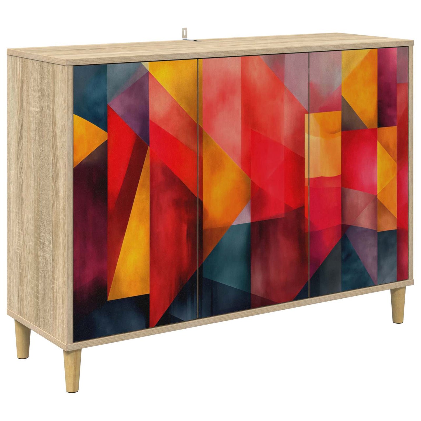 Serviesskap HEESCH Sonoma 102 x 33 x 75 cm Konstruert tre