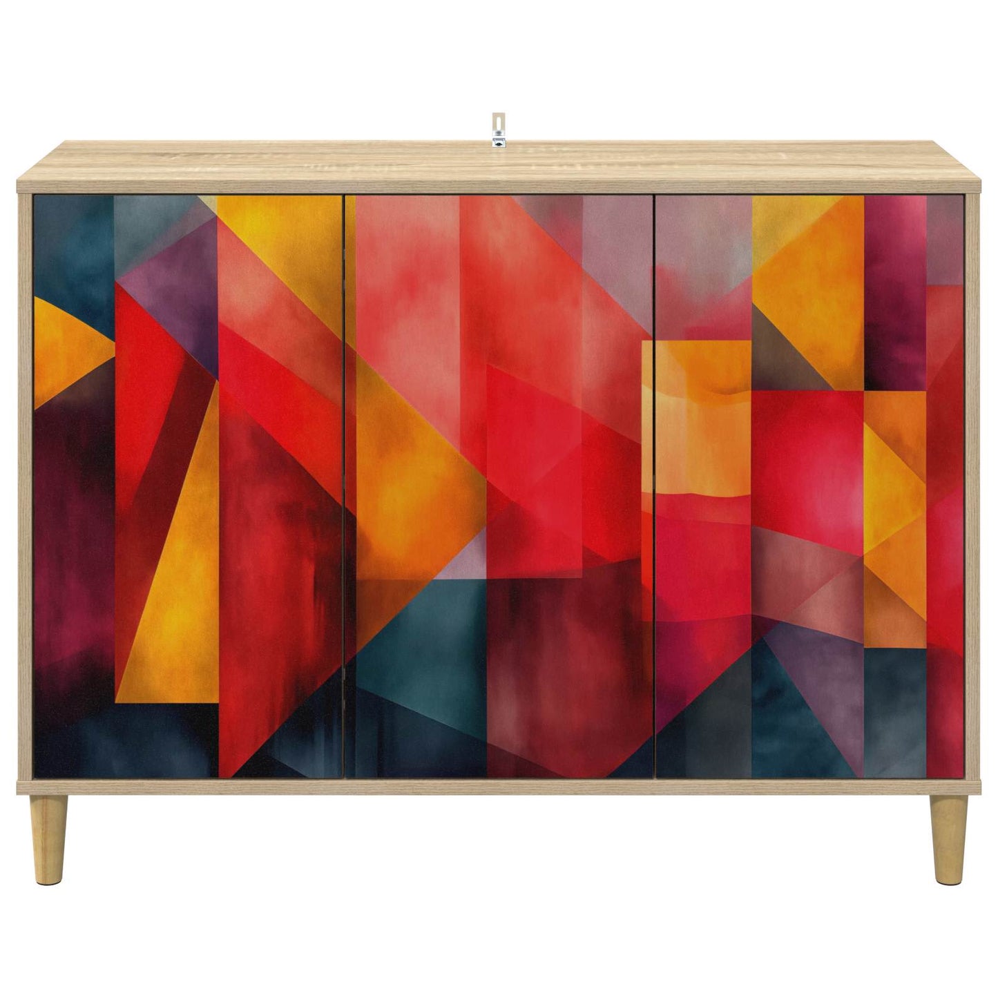 Serviesskap HEESCH Sonoma 102 x 33 x 75 cm Konstruert tre