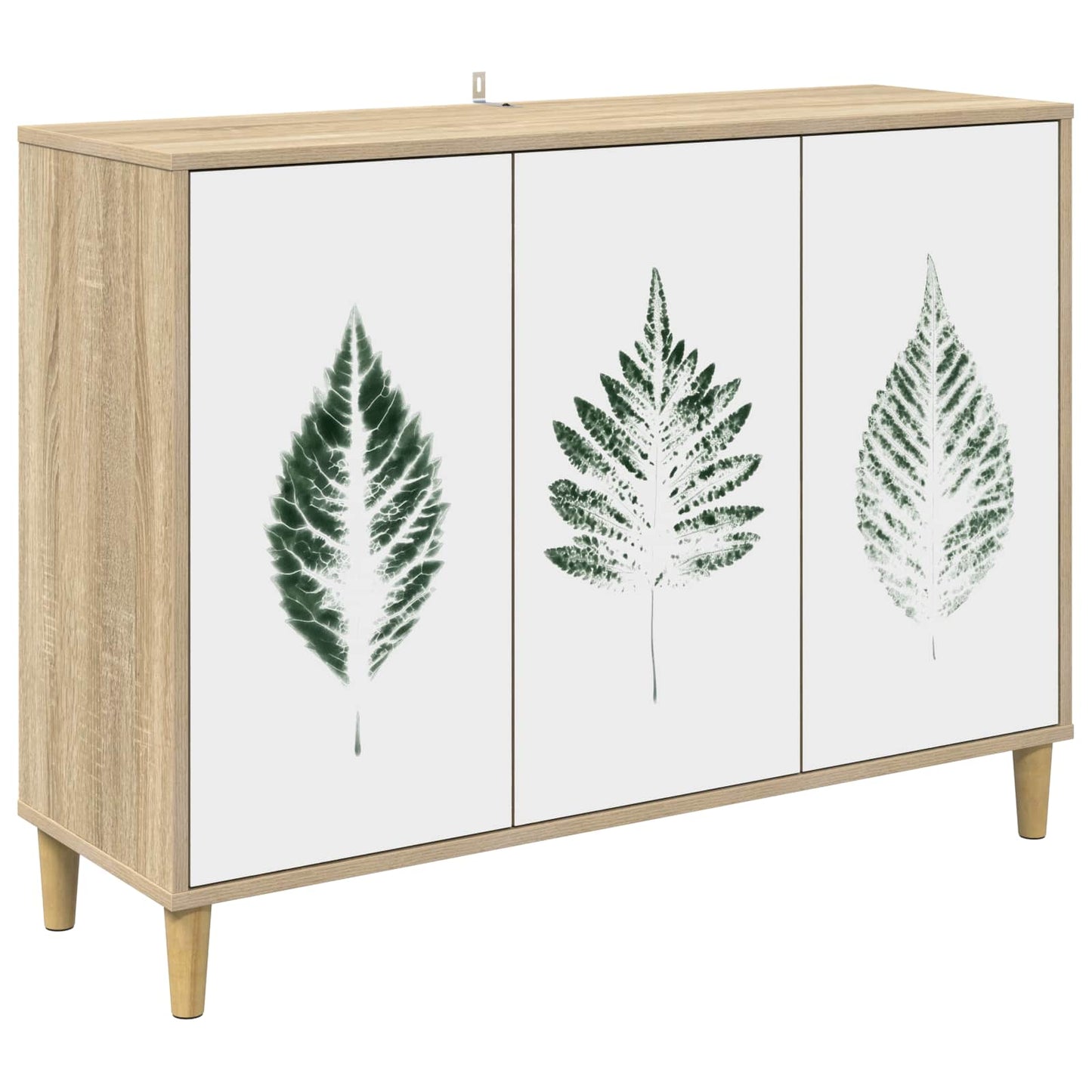 Serviesskap HANAU Sonoma 102 x 33 x 75 cm Konstruert tre