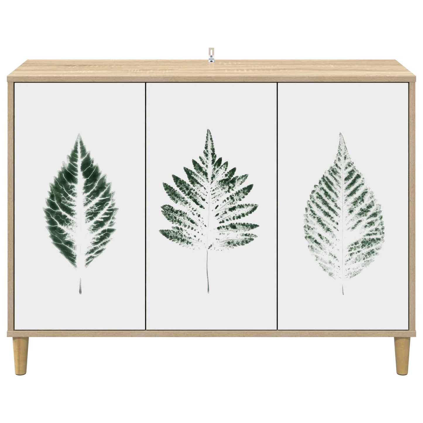 Serviesskap HANAU Sonoma 102 x 33 x 75 cm Konstruert tre