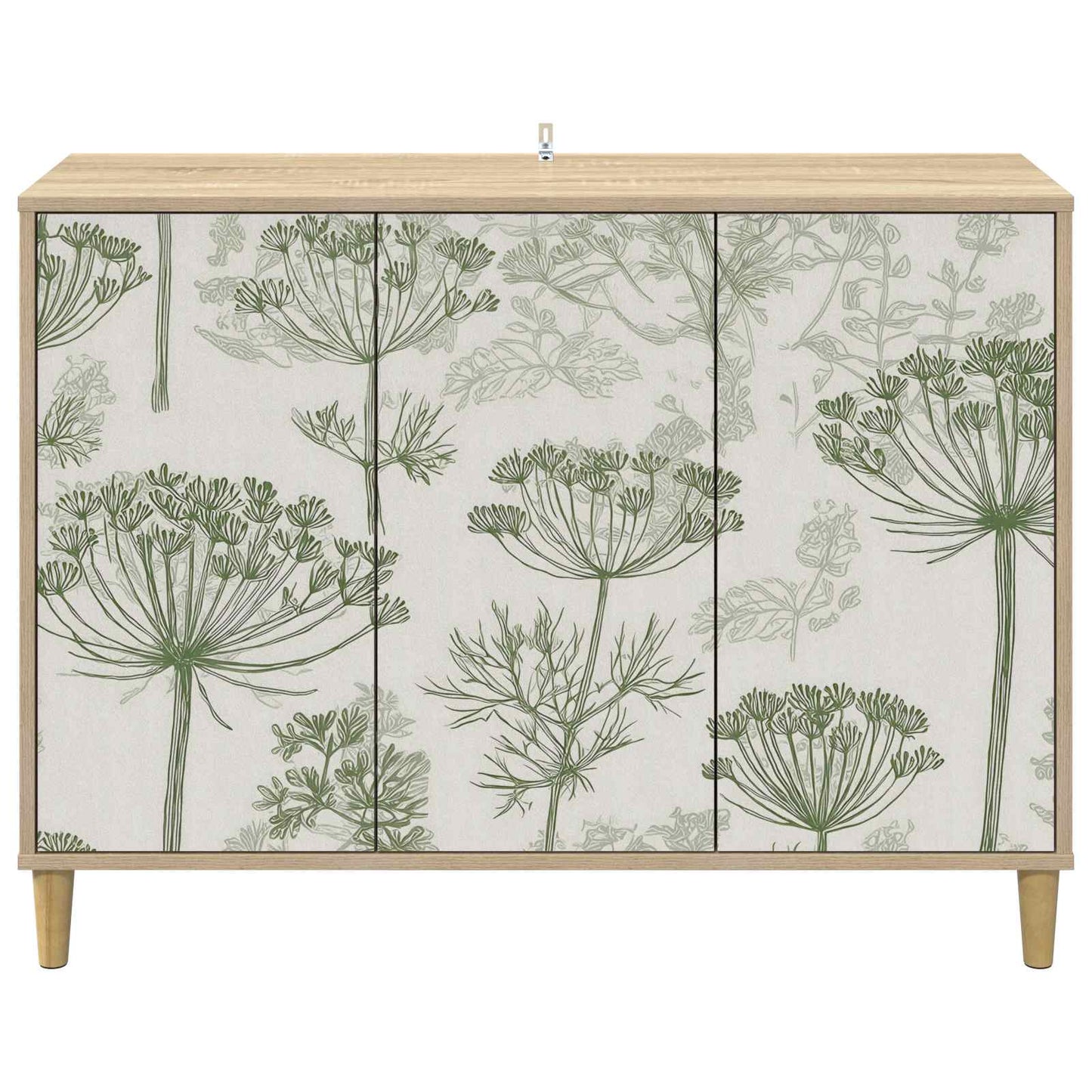 Serviesskap GOTHA Sonoma 102 x 33 x 75 cm Konstruert tre