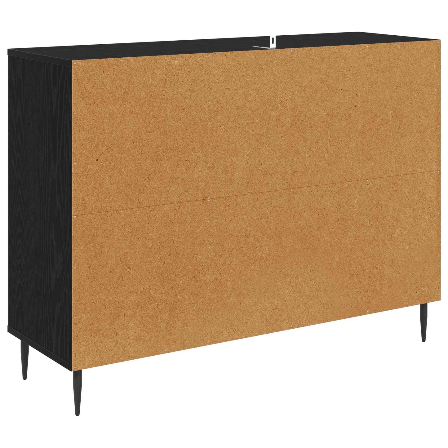 Serviesskap BONN Svart eik 102 x 33 x 76 cm Konstruert tre