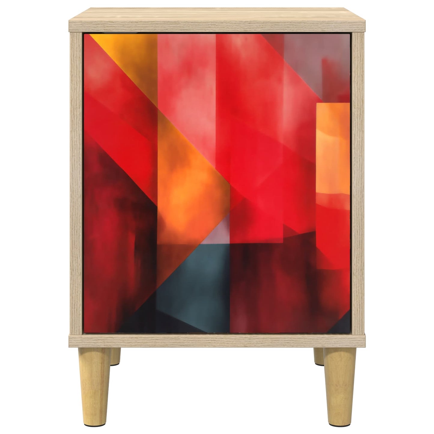 Nattbordskap HEESCH 2 stk. Sonoma eik 36 x 33 x 50 cm