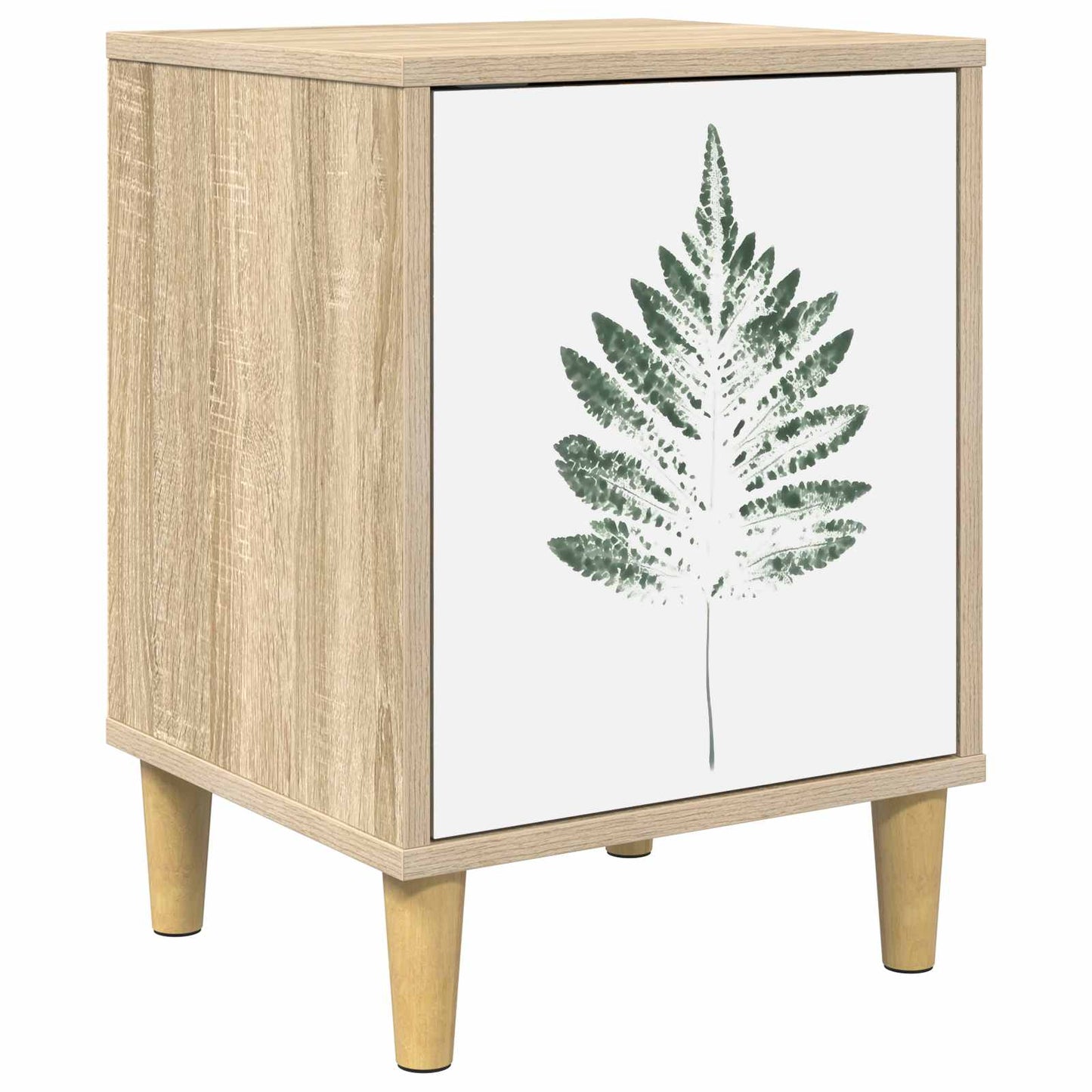 Nattbordskap HANAU Sonoma eik 36 x 33 x 50 cm Konstruert tre
