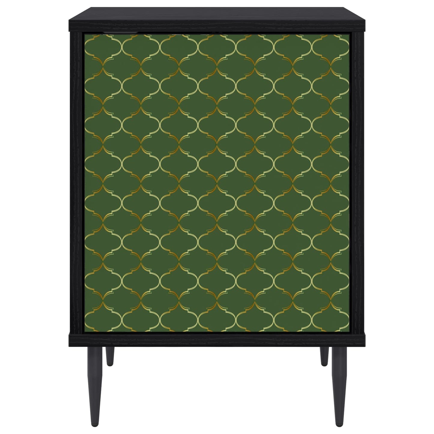 Nattbordskap GELEEN Svart eik 36 x 33 x 51 cm Konstruert tre
