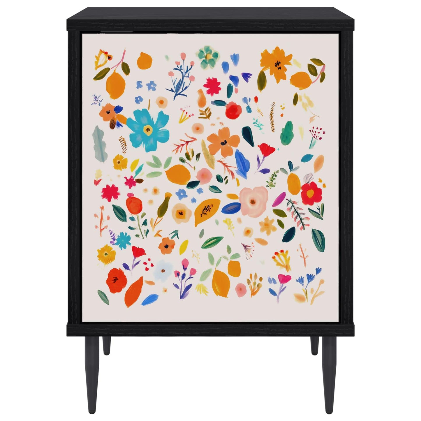 Nattbordskap MAINZ 2 stk. Svart eik 36 x 33 x 51 cm