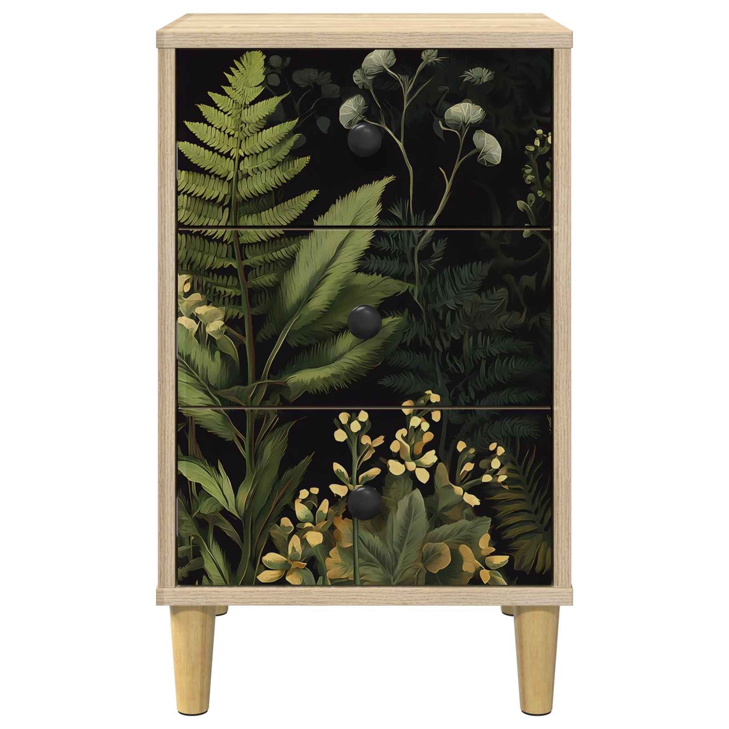 Nattbordskap RHENEN Sonoma eik 36 x 33 x 60 cm Konstruert tre