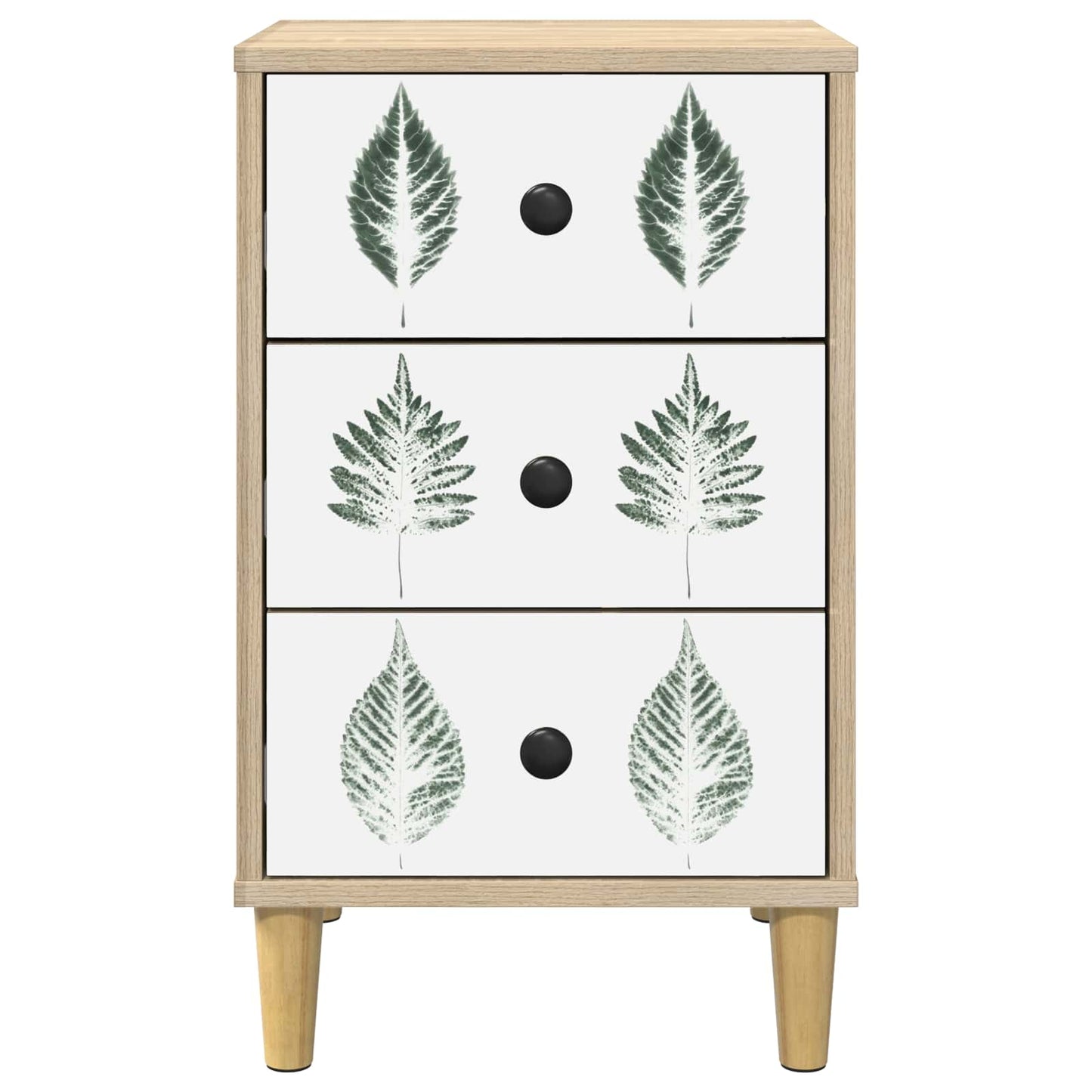 Nattbordskap HANAU Sonoma eik 36 x 33 x 60 cm Konstruert tre