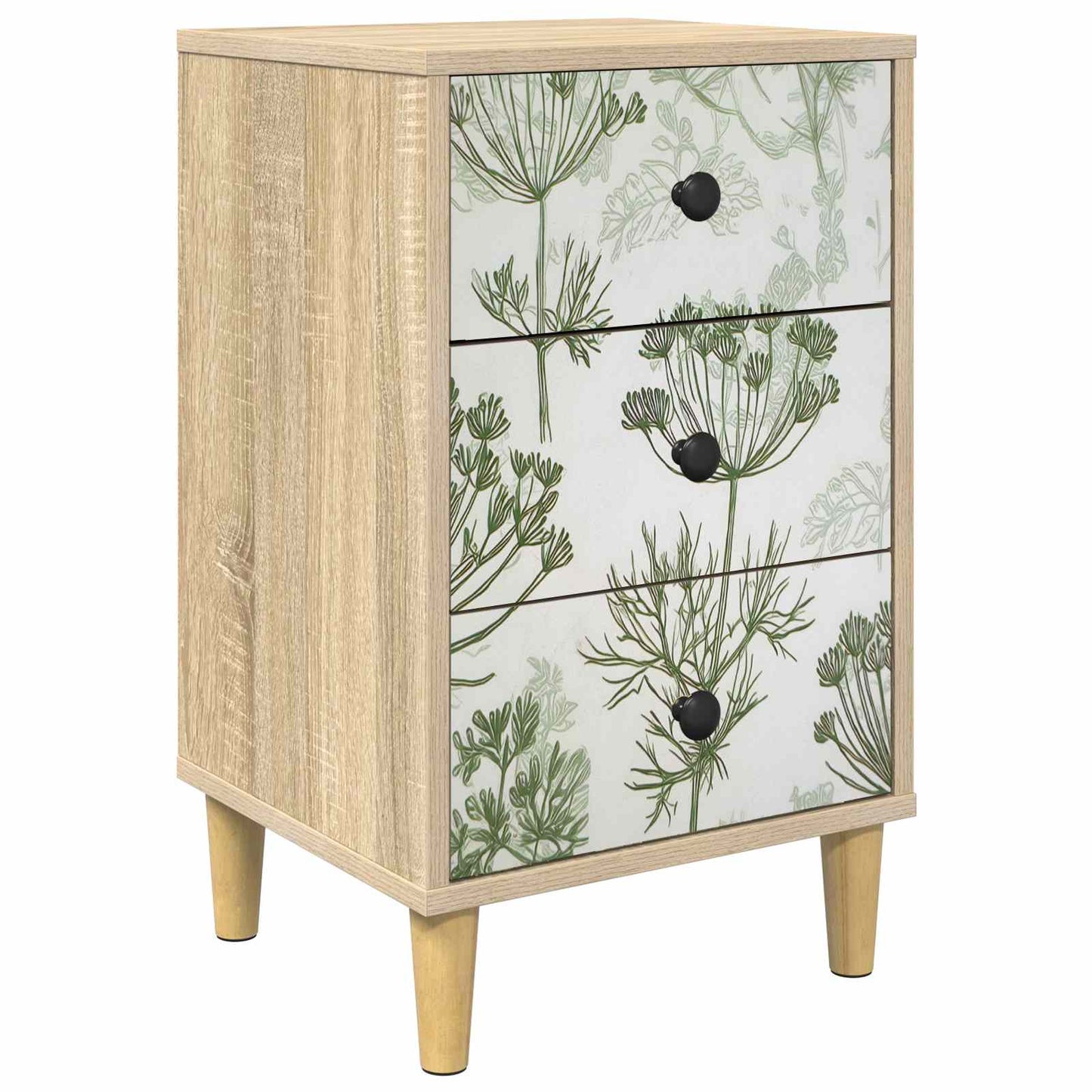 Nattbordskap GOTHA Sonoma eik 36 x 33 x 60 cm Konstruert tre