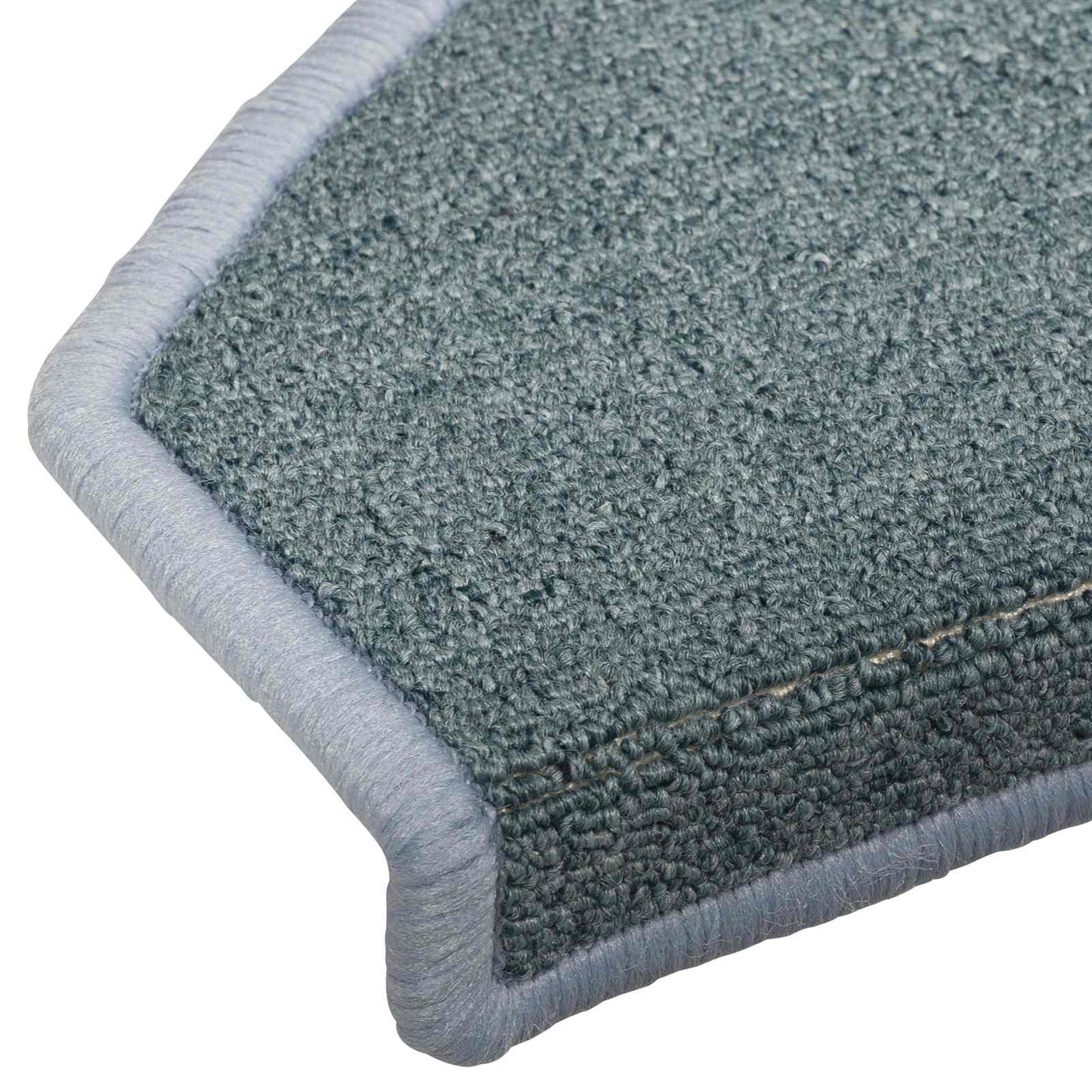 Selvlimende trappematter 15 pcs Havblå 80 x 24,5 x 3,5 cm