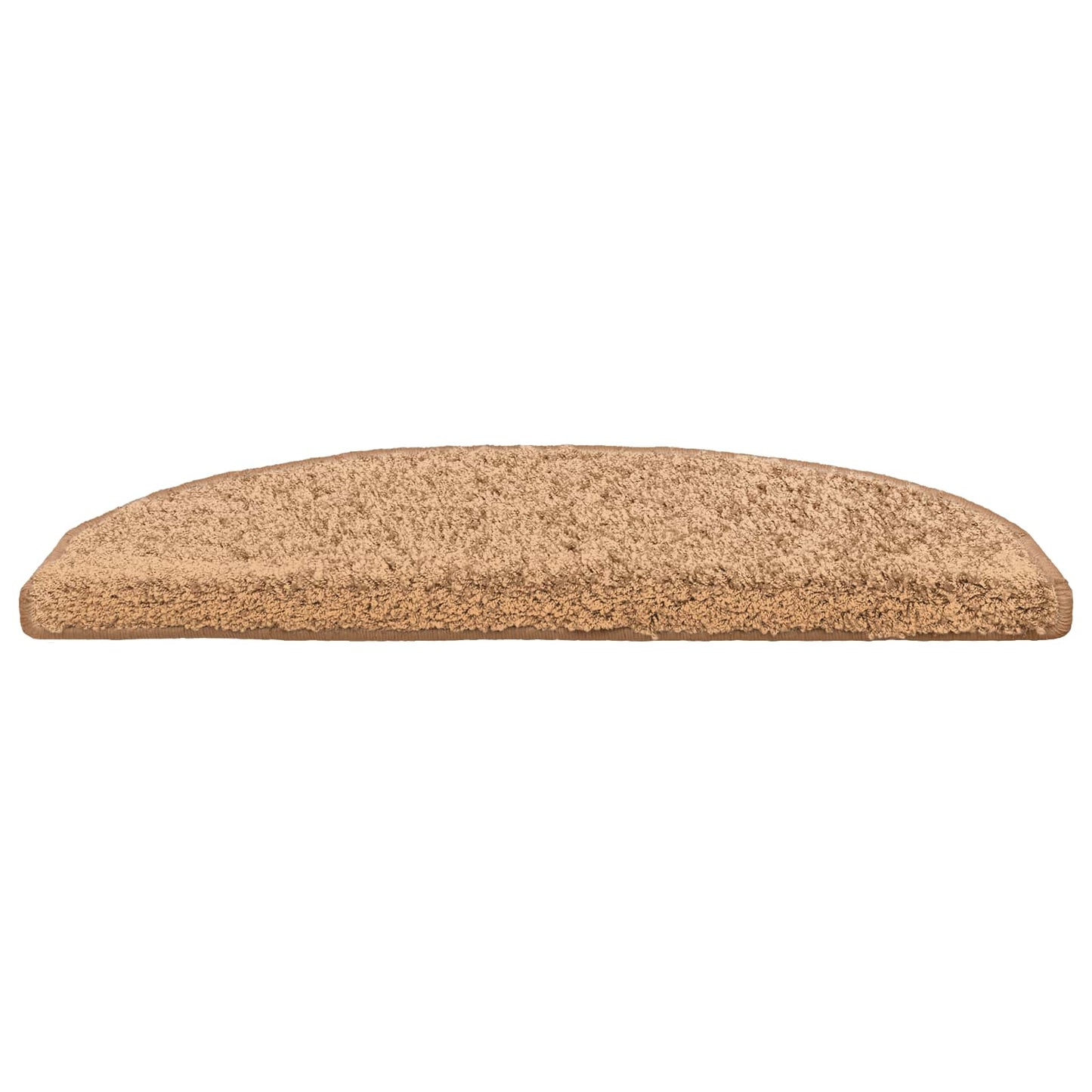 Selvlimende trappematter 15 pcs Beige 80 x 24,5 x 3,5 cm