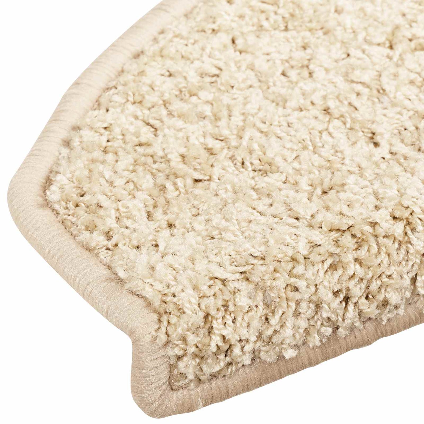 Selvlimende trappematter 15 pcs Lys Brun 80 x 24,5 x 3,5 cm