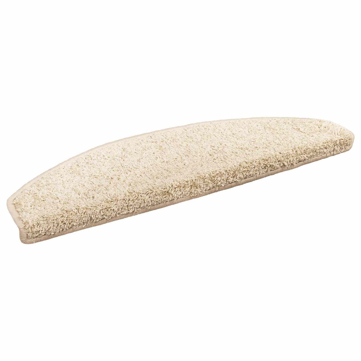 Selvlimende trappematter 15 pcs Lys Brun 80 x 24,5 x 3,5 cm
