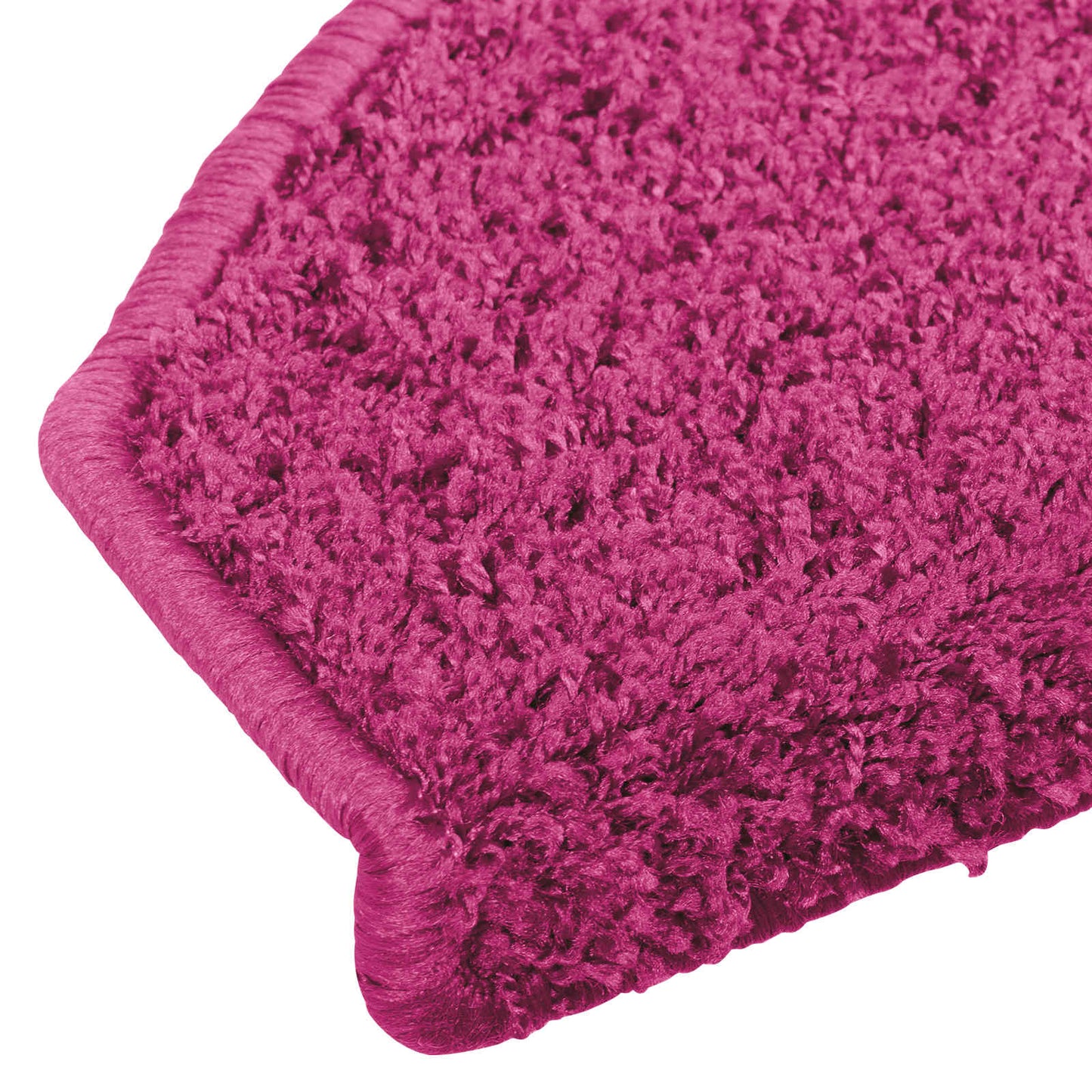 Selvlimende trappematter 15 pcs Rosa 80 x 24,5 x 3,5 cm