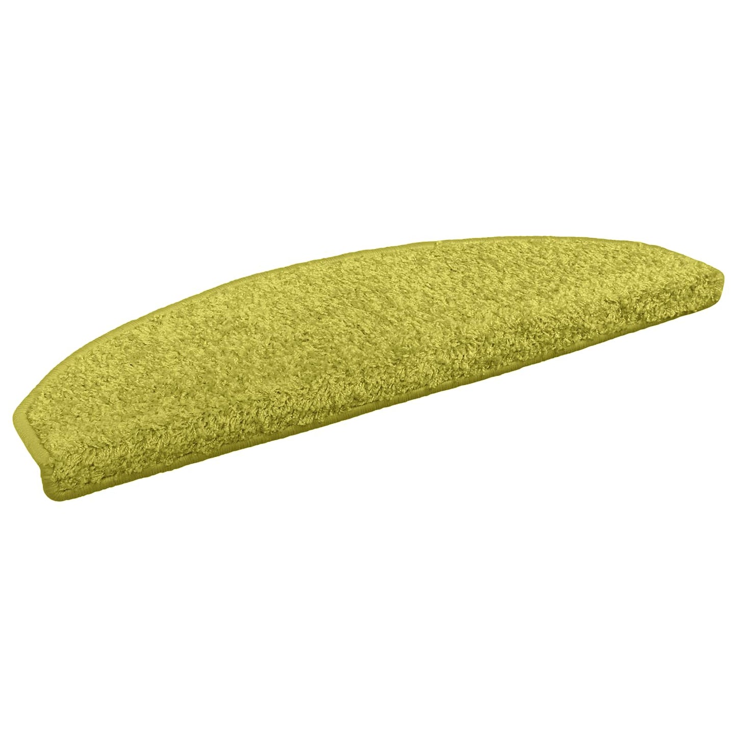 Selvlimende trappematter 15 pcs Grønn 80 x 24,5 x 3,5 cm