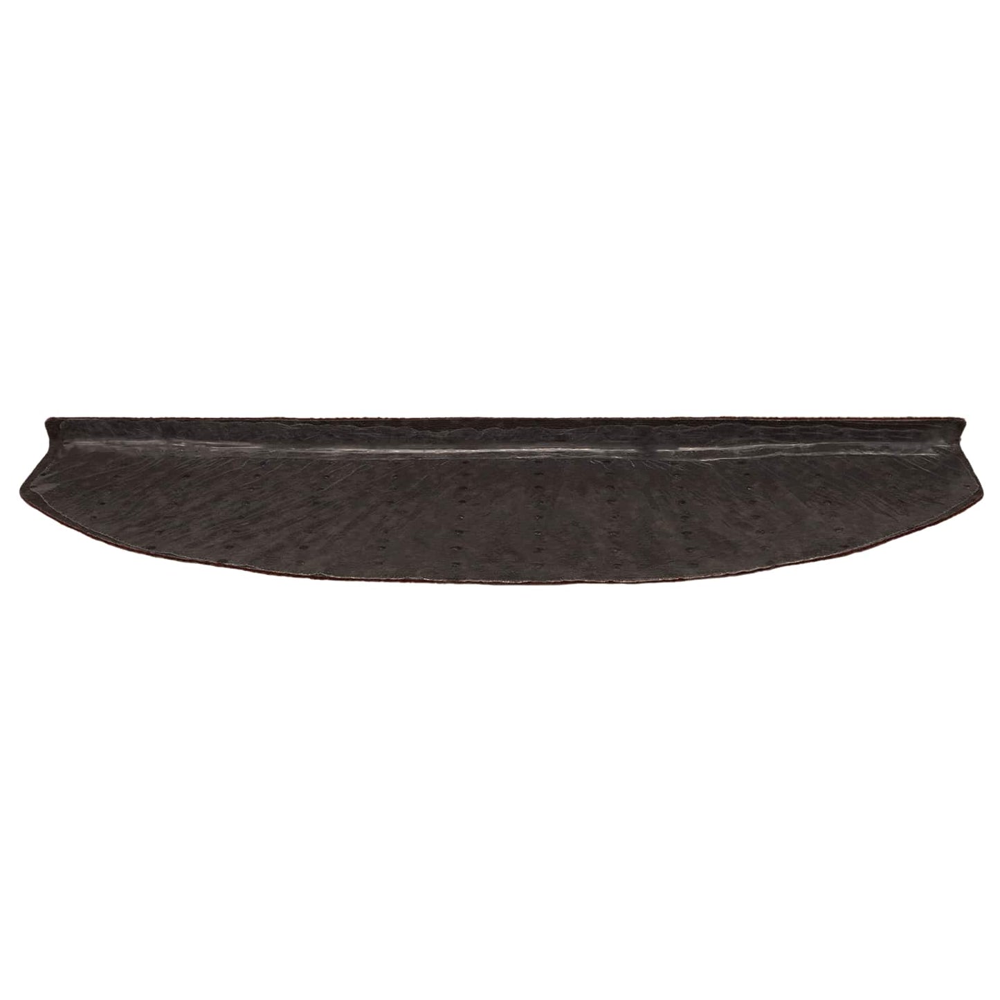 Selvlimende trappematter 15 pcs Bordeaux Rød 80 x 24,5 x 3,5 cm