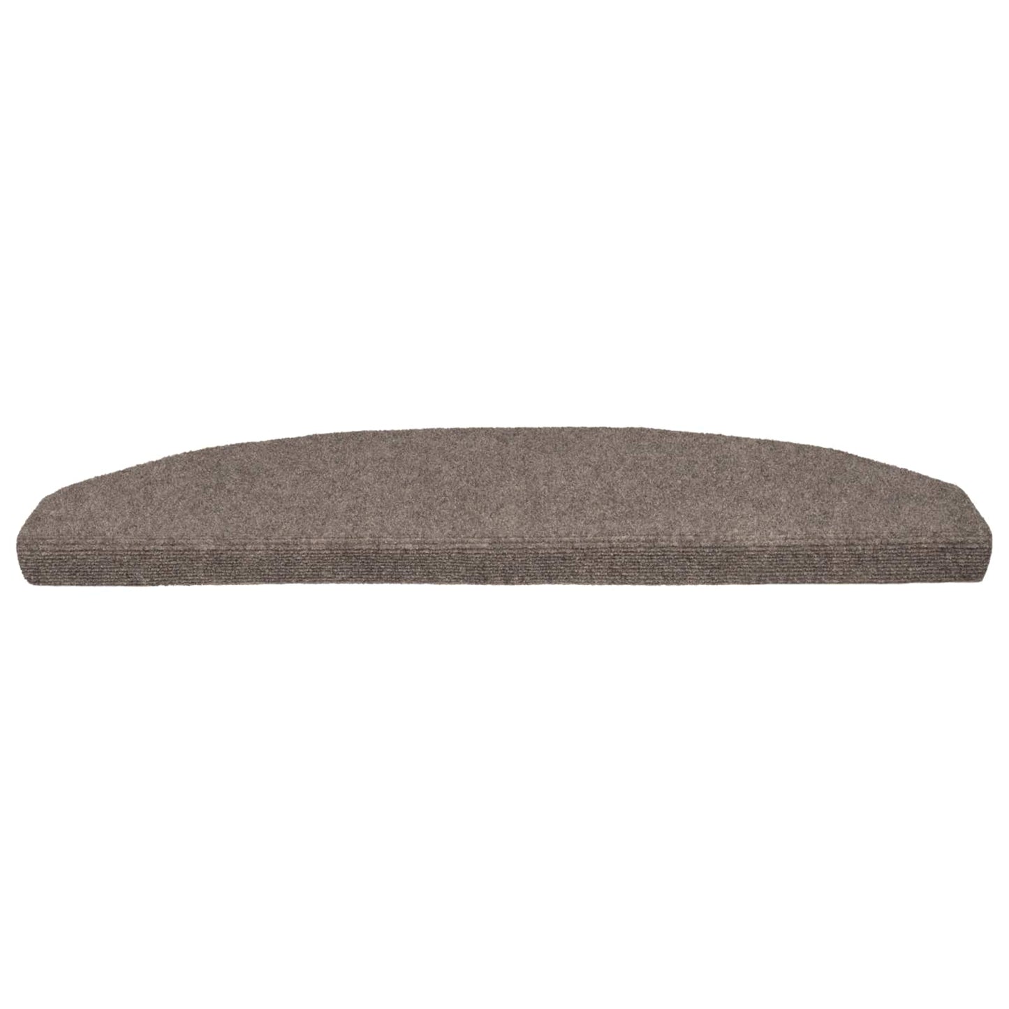 Selvlimende trappematter 15 pcs Mocca 80 x 24,5 x 3,5 cm