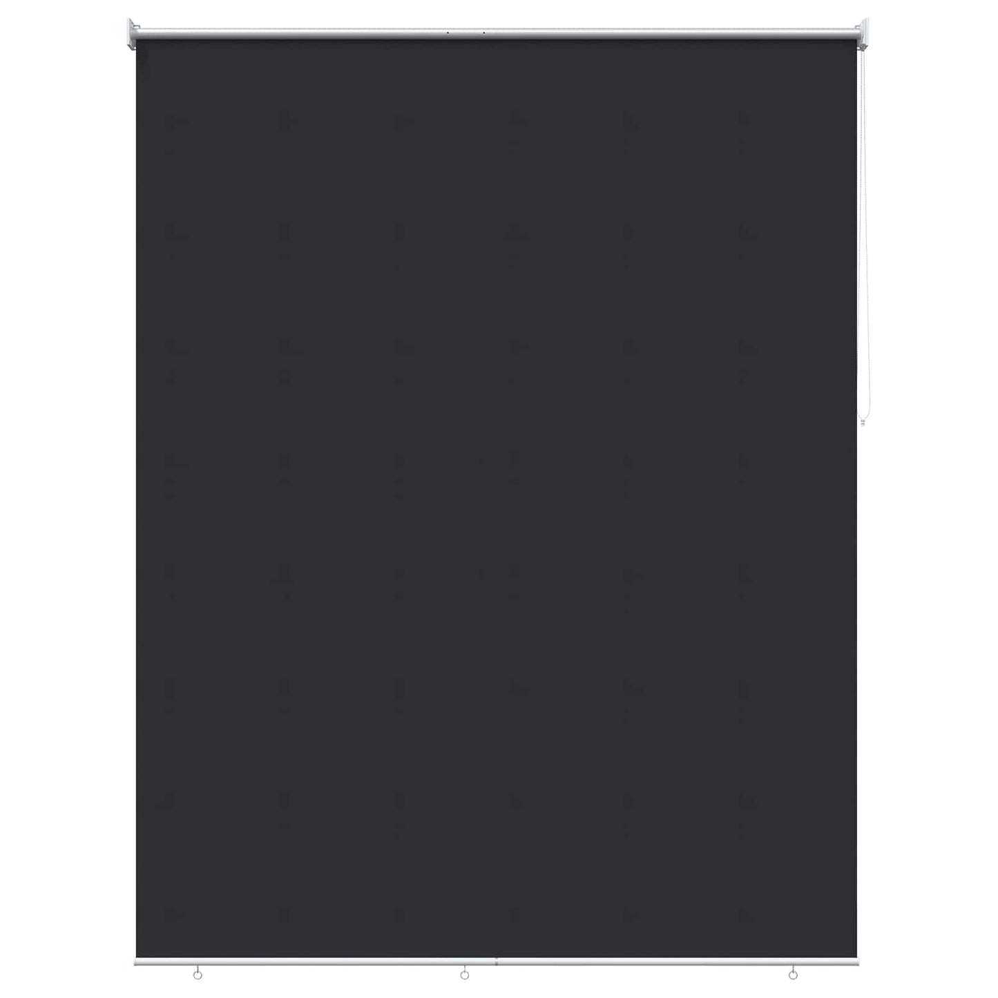 Rullegardin UV-beskyttelse Antrasitt 160 x 140 cm Polyester